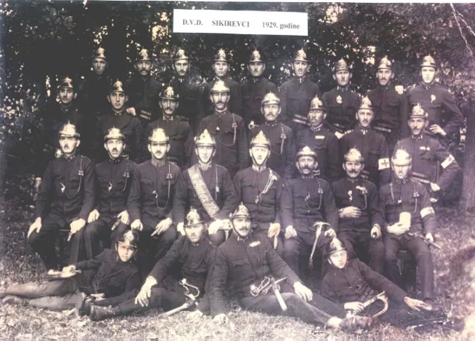 Članovi DVD-a Sikirevci 1929. godine