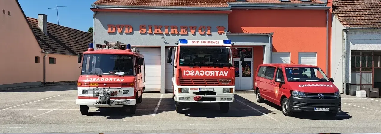 Vozila i zgrada DVD-a Sikirevci