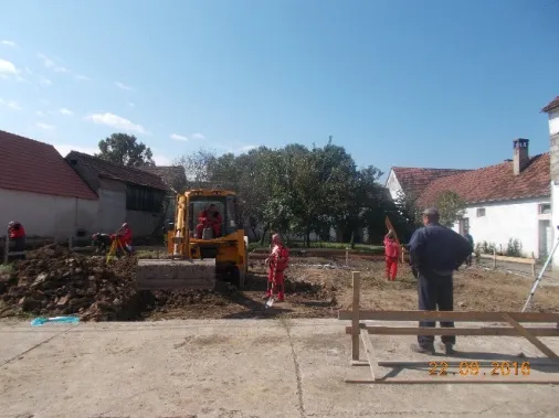 Izgradnja novog vatrogasnog doma u Sikirevcima