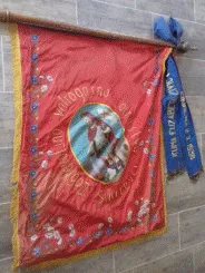 Svečana zastava izrađena za 10-tu obljetnicu osnutka društva