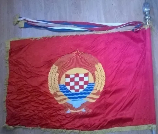 Svečana zastava izrađena za 50-tu obljetnicu osnutka društva